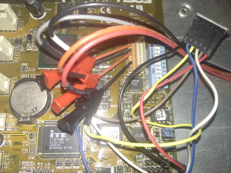 SD card reader contraption